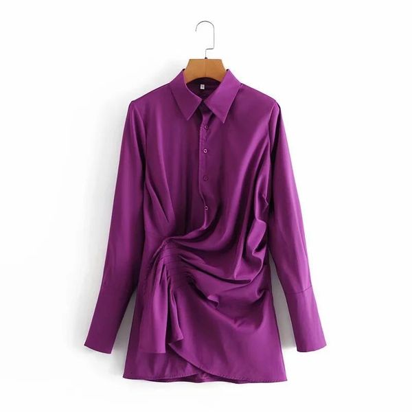 dresses satin shirt-style gathered wrapped long sleeves elegant lady mini women vestidos femme robe, Black;gray
dresses satin shirt-style gathered wrapped long sleeves elegant lady mini women vestidos femme robe, Black;gray