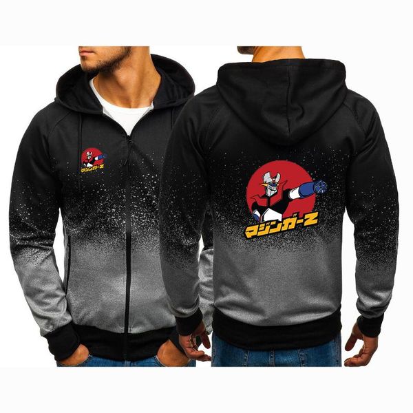 men's hoodies & sweatshirts mazinger z robot logo men jacket zipper hooded coat sportwear male streetwear tracksuit clothing, Black
men's hoodies & sweatshirts mazinger z robot logo men jacket zipper hooded coat sportwear male streetwear tracksuit clothing, Black