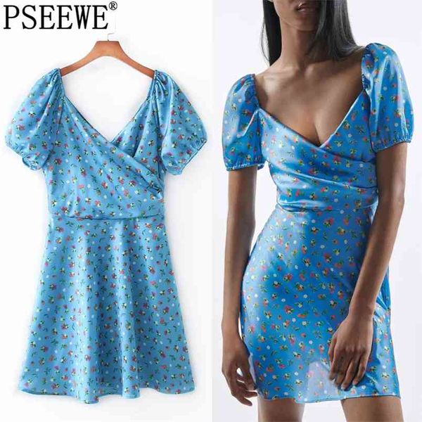 floral mini dress woman blue wrap short women puff sleeve summer es cottagecore casual es 210519, Black;gray
floral mini dress woman blue wrap short women puff sleeve summer es cottagecore casual es 210519, Black;gray