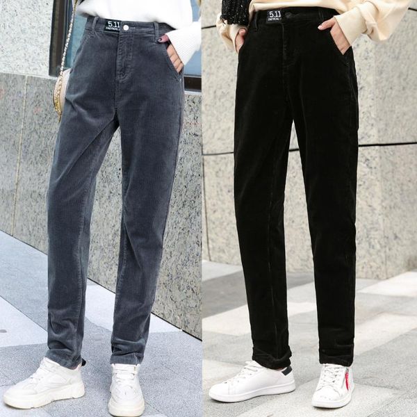 women's pants & capris autumn winter long corduroy velvet fat high waist casual harem stretch trousers, Black;white
women's pants & capris autumn winter long corduroy velvet fat high waist casual harem stretch trousers, Black;white