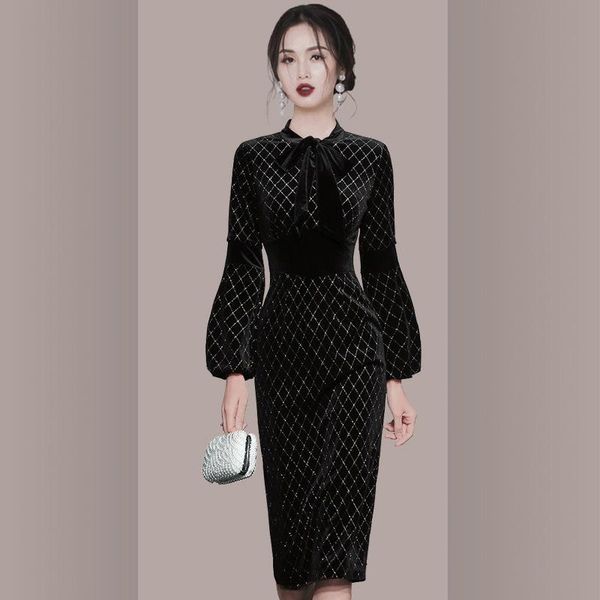 casual dresses fashion women's dress autumn winter 2021 corset lantern sleeve vintage woman print plaid midi bodycon women, Black;gray
casual dresses fashion women's dress autumn winter 2021 corset lantern sleeve vintage woman print plaid midi bodycon women, Black;gray
