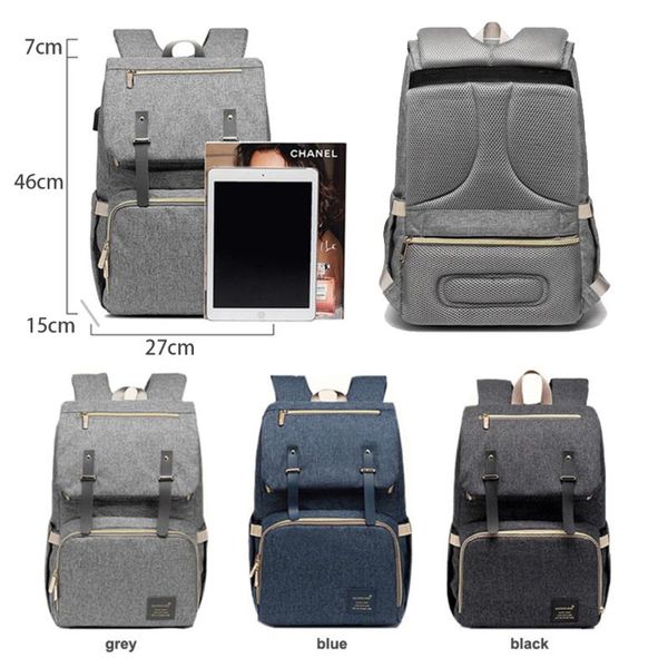 diaper bags mummy bag fashion korean version of multi-function large-capacity mother and baby bottle backpack portable outing
diaper bags mummy bag fashion korean version of multi-function large-capacity mother and baby bottle backpack portable outing