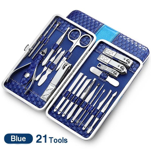 nail art kits 21 pcs manicure set kit pedicure scissor tweezer knife ear pick utility clipper stainless steel care tool sets upgrade
nail art kits 21 pcs manicure set kit pedicure scissor tweezer knife ear pick utility clipper stainless steel care tool sets upgrade