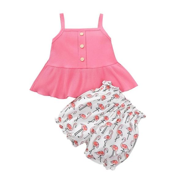 summer baby girls clothes 2021 infant clothing set sling jacket cute cartoon animal printing shorts two-piece born suit sets, White
summer baby girls clothes 2021 infant clothing set sling jacket cute cartoon animal printing shorts two-piece born suit sets, White