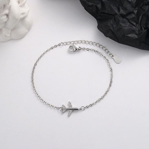 charm bracelets luckydays original design paper airplane chain inlaid zircon adjustable bracelet for women bangle jewelry, Golden;silver
charm bracelets luckydays original design paper airplane chain inlaid zircon adjustable bracelet for women bangle jewelry, Golden;silver