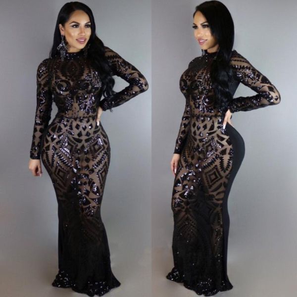 casual dresses ahvit sequined patchwork mesh see through party dress full sleeve o neck back hollow out sheath women maxi ydn301, Black;gray
casual dresses ahvit sequined patchwork mesh see through party dress full sleeve o neck back hollow out sheath women maxi ydn301, Black;gray