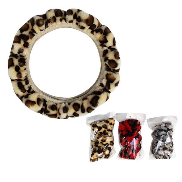 steering wheel covers 2021 leopard cover print plush elastic section car braid auto diy accessories anti-slip
steering wheel covers 2021 leopard cover print plush elastic section car braid auto diy accessories anti-slip