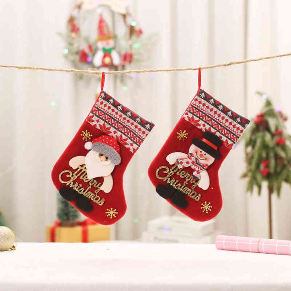 qiaoding new decorations knitting edge english letters christmas socks small flannelette socks candy gift bag
qiaoding new decorations knitting edge english letters christmas socks small flannelette socks candy gift bag