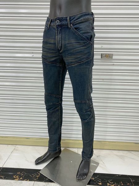 fashion classic style mans jeans blue skinny fit pocket ripped panelled trousers scratched hight street biker denim
fashion classic style mans jeans blue skinny fit pocket ripped panelled trousers scratched hight street biker denim