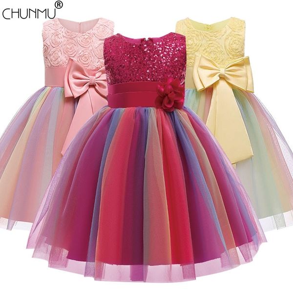 year baby big bow tutu princess dress for girl elegant 3d flower birthday party 's clothes 210508, Red;yellow
year baby big bow tutu princess dress for girl elegant 3d flower birthday party 's clothes 210508, Red;yellow