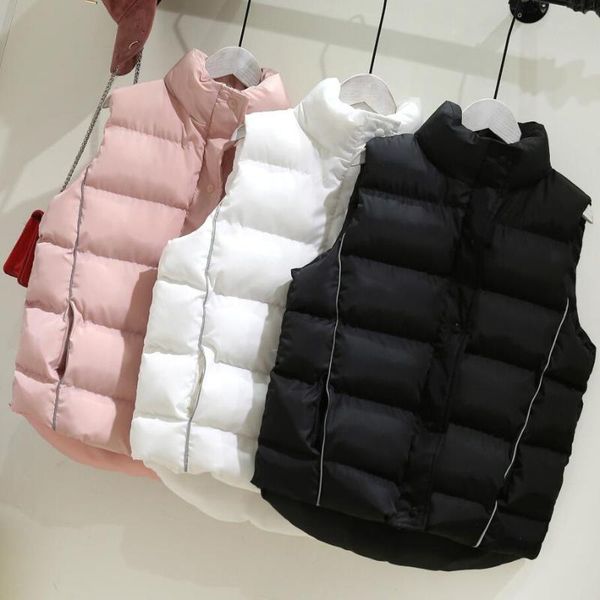 women's vests 2021 spring autumn short women vest jacket warm cotton-padded winter plus size 2xl waistcoat, Black;white
women's vests 2021 spring autumn short women vest jacket warm cotton-padded winter plus size 2xl waistcoat, Black;white