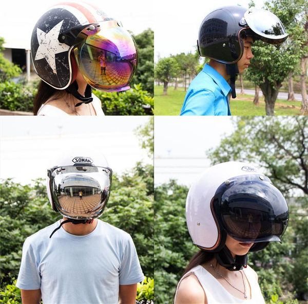 motorcycle helmets half face casco moto helmet bubble lens visors chopper pc anti-uv bv01 visor retro shield glasses
motorcycle helmets half face casco moto helmet bubble lens visors chopper pc anti-uv bv01 visor retro shield glasses