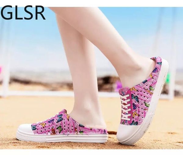 real patchwork nylon butterfly pattern women's half sandals slippers ladies spring and summer soft cashmere outdoor shoes, Black
real patchwork nylon butterfly pattern women's half sandals slippers ladies spring and summer soft cashmere outdoor shoes, Black