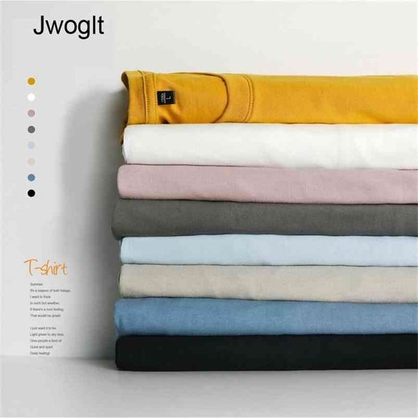 summer men's 100% cotton t-shirt solid color soft touch fabric men basic tees casual male clothing 210716, White;black
summer men's 100% cotton t-shirt solid color soft touch fabric men basic tees casual male clothing 210716, White;black