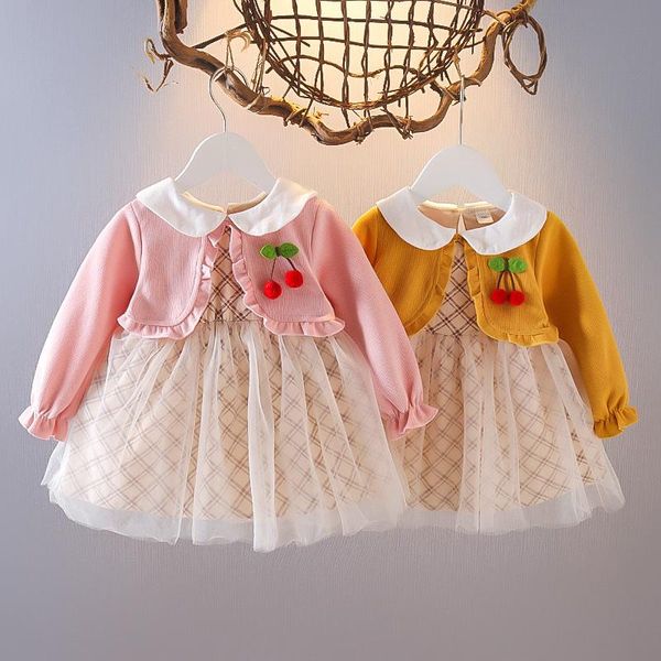 girl's dresses children's princess dress infant girls patchwork spring autumn born baby party sweet clothes toddler lovely clothin, Red;yellow
girl's dresses children's princess dress infant girls patchwork spring autumn born baby party sweet clothes toddler lovely clothin, Red;yellow