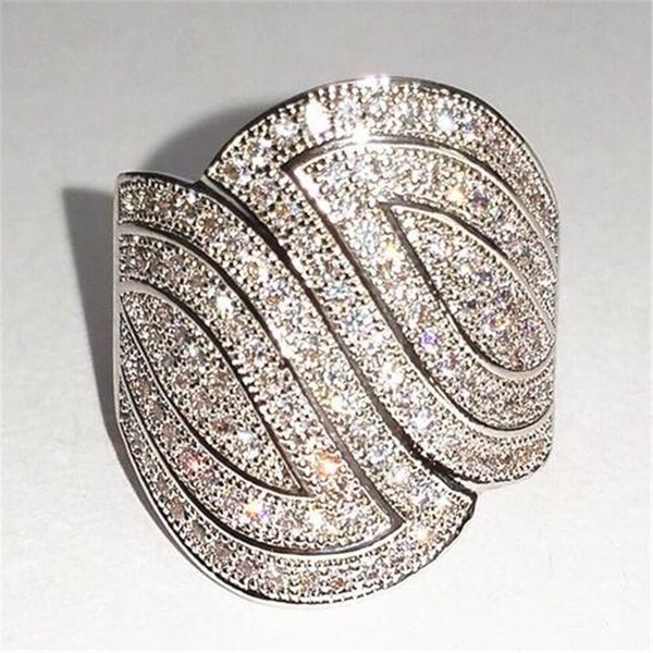 leaf shape pave diamond ring real 925 sterling silver jewelry engagement wedding band rings for women bridal party accessory, Slivery;golden
leaf shape pave diamond ring real 925 sterling silver jewelry engagement wedding band rings for women bridal party accessory, Slivery;golden