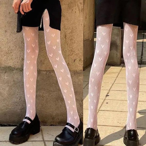 socks & hosiery u90e women lace pantyhose sweet love heart pattern jacquard tights gothic punk lolita hollow out fishnet mesh stockings, Black;white
socks & hosiery u90e women lace pantyhose sweet love heart pattern jacquard tights gothic punk lolita hollow out fishnet mesh stockings, Black;white