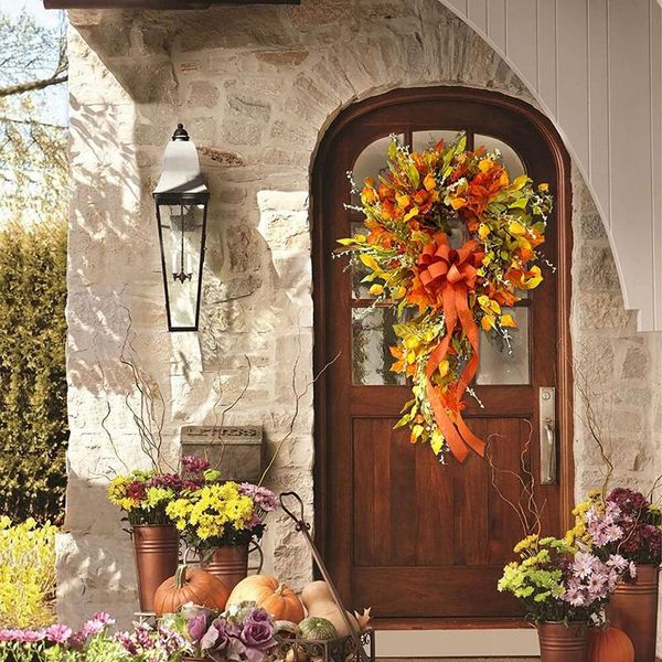 decorative flowers & wreaths 11.8inch/30cm autumn wreath thanksgiving halloween wall decor fake garland for crafting home door window decora
decorative flowers & wreaths 11.8inch/30cm autumn wreath thanksgiving halloween wall decor fake garland for crafting home door window decora