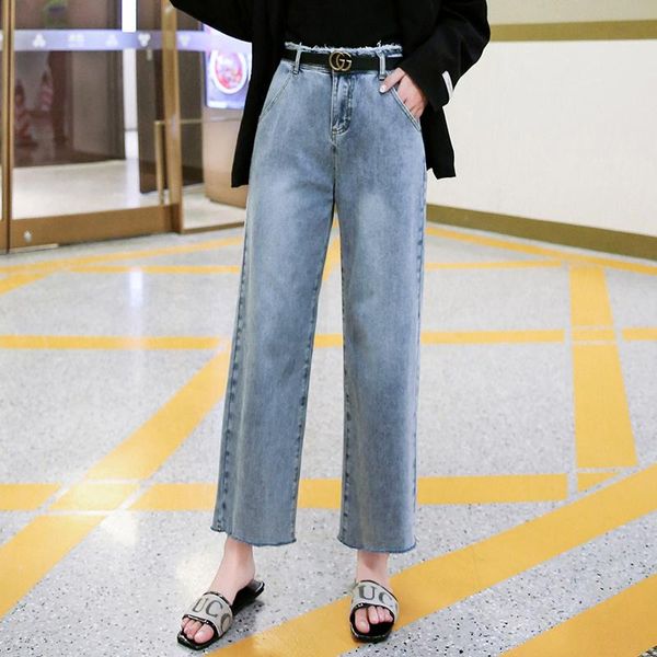 streetwear women high waist straight jeans lady students autumn wide legs length pants female jeansy comfort spring trousers women's, Blue
streetwear women high waist straight jeans lady students autumn wide legs length pants female jeansy comfort spring trousers women's, Blue