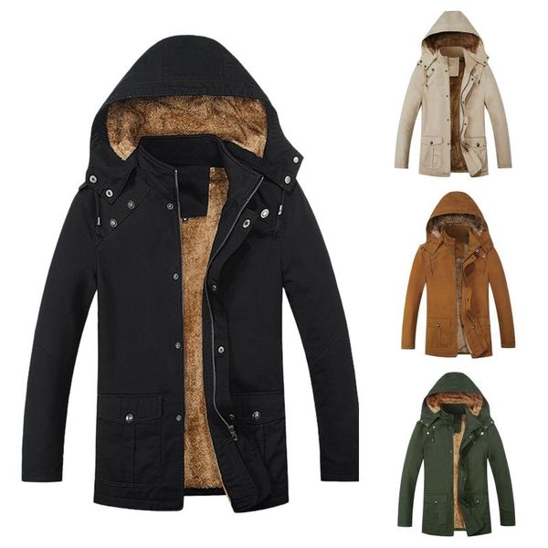 men's jackets in stock autumn and winter jacket casual stand-up collar warmth plus velvet thick cotton hooded male coat windbreaker#8, Black;brown
men's jackets in stock autumn and winter jacket casual stand-up collar warmth plus velvet thick cotton hooded male coat windbreaker#8, Black;brown