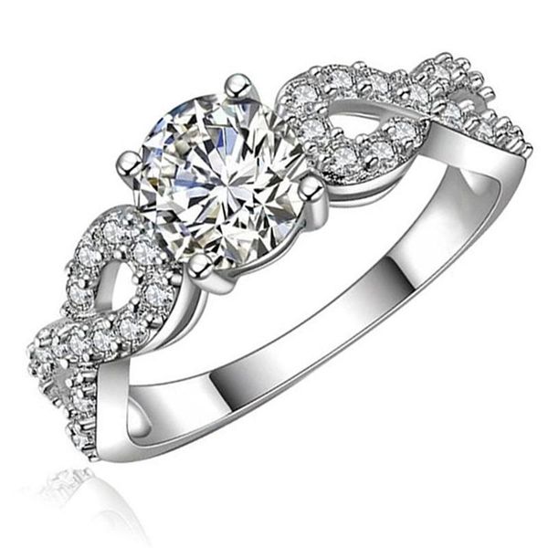 wedding rings delicate interwoven zircon engagement ring elegant women's fashion romantic gift, Slivery;golden
wedding rings delicate interwoven zircon engagement ring elegant women's fashion romantic gift, Slivery;golden