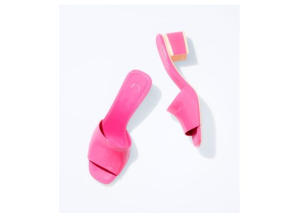 women's summer casual shoes designer calf leather mule classic open toe thick heel sandals slippers pink rubber heel 7.5cm high beach s, Black
women's summer casual shoes designer calf leather mule classic open toe thick heel sandals slippers pink rubber heel 7.5cm high beach s, Black
