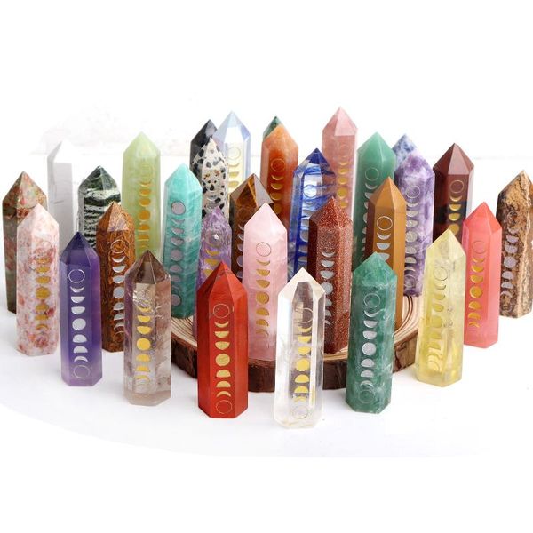 decorative objects & figurines 1pc natural carved moon changes crystal wand amazonite chakra rock point divination obelisk healing reiki sto
decorative objects & figurines 1pc natural carved moon changes crystal wand amazonite chakra rock point divination obelisk healing reiki sto