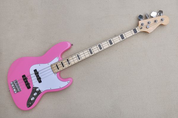 factory custom pink 4 strings electric bass guitar,chrome hardwares,white pickguard,maple fingerboard,offer customized
factory custom pink 4 strings electric bass guitar,chrome hardwares,white pickguard,maple fingerboard,offer customized