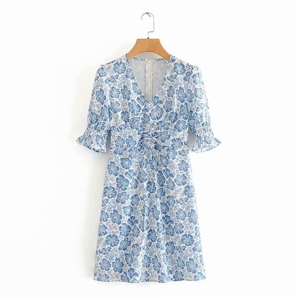 puwd elegant woman blue v neck flower lacing short dress summer casual female puff sleeve beach es laides mini 210522, Black;gray
puwd elegant woman blue v neck flower lacing short dress summer casual female puff sleeve beach es laides mini 210522, Black;gray