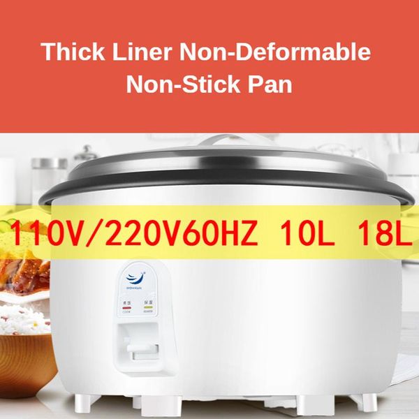 110v-220v rice cooker 15l-18l super large capacity electric cookers
110v-220v rice cooker 15l-18l super large capacity electric cookers