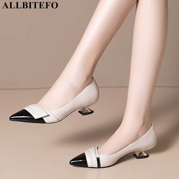 allbitefo arrive genuine leather high heels office ladies shoes women high heel shoes autumn women heels size:33-43 210611, Black
allbitefo arrive genuine leather high heels office ladies shoes women high heel shoes autumn women heels size:33-43 210611, Black