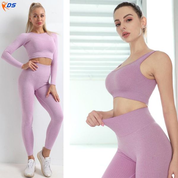 yoga outfit 3pcs set stretchy suit women fitness tracksuit padded bra crop sports leggings female seamless ribbed workout clothes
yoga outfit 3pcs set stretchy suit women fitness tracksuit padded bra crop sports leggings female seamless ribbed workout clothes