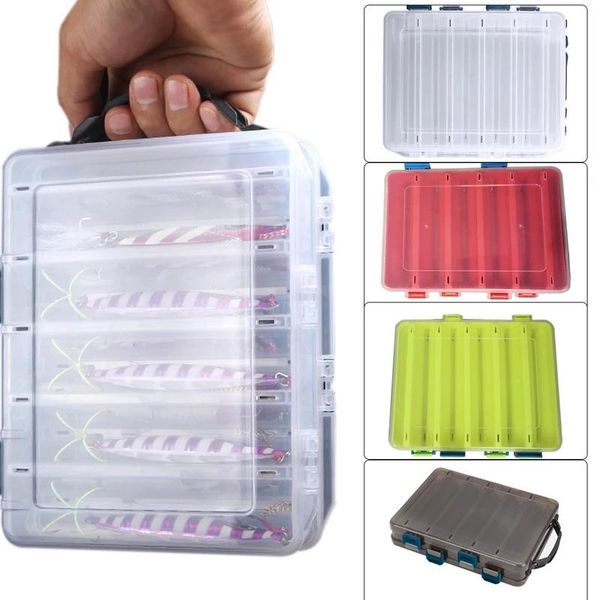 reversible fishing box lure hook cases 10 slots double side tackle boxes high strength plastic bait jig storage x605b accessories
reversible fishing box lure hook cases 10 slots double side tackle boxes high strength plastic bait jig storage x605b accessories