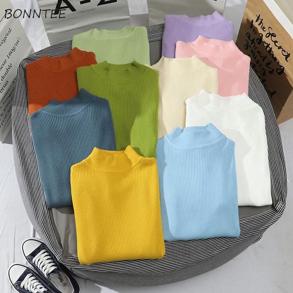 women's sweaters women fall basic solid 20 colors all-match classic korean ladies pullover trendy simple slim soft femme, White;black
women's sweaters women fall basic solid 20 colors all-match classic korean ladies pullover trendy simple slim soft femme, White;black
