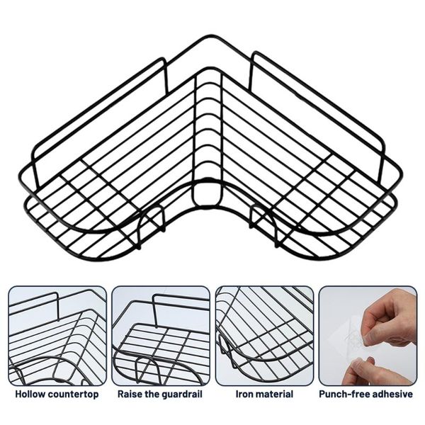 toothbrush holders shower caddy corner shelf 2 tier organizer punch wall mounted iron adhesive basket shampoo storage rack
toothbrush holders shower caddy corner shelf 2 tier organizer punch wall mounted iron adhesive basket shampoo storage rack