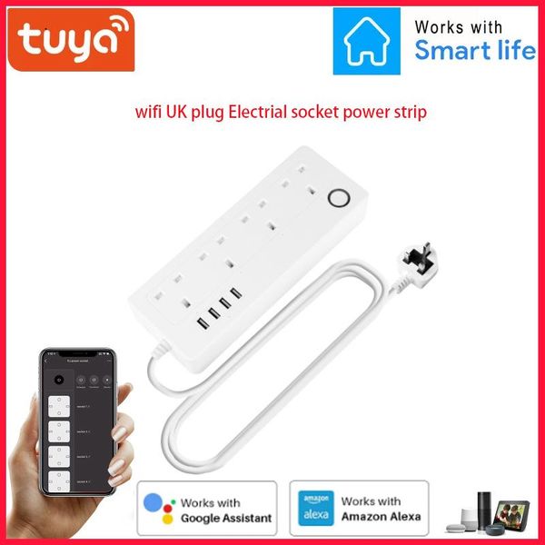 smart power plugs tuya wifi strip british outlets plug sockets with usb remote voice control compatible alexa google assistant
smart power plugs tuya wifi strip british outlets plug sockets with usb remote voice control compatible alexa google assistant