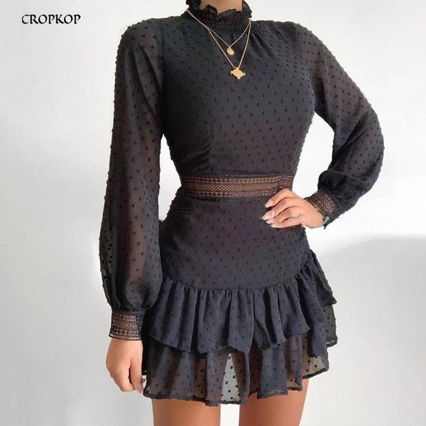 autumn spring dress casual solid black layered ruffle hollow a line mini dresses arrival fall clothes for women 2021 fashion, Black;gray
autumn spring dress casual solid black layered ruffle hollow a line mini dresses arrival fall clothes for women 2021 fashion, Black;gray