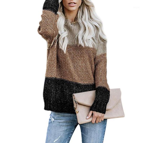 women's sweaters 2021 autumn and winter products european american fashion striped pullover sweater thick thread knit, White;black
women's sweaters 2021 autumn and winter products european american fashion striped pullover sweater thick thread knit, White;black