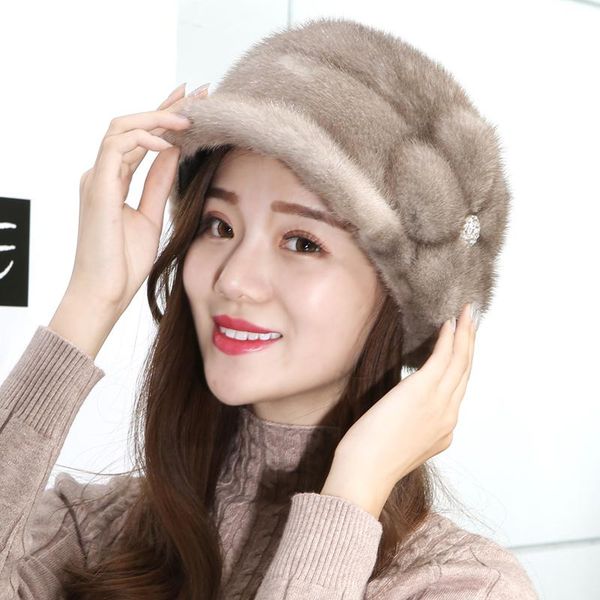 stingy brim hats russian woman hat one pieces winter solid color caps with flower natural soft real fur bucket, Blue;gray
stingy brim hats russian woman hat one pieces winter solid color caps with flower natural soft real fur bucket, Blue;gray