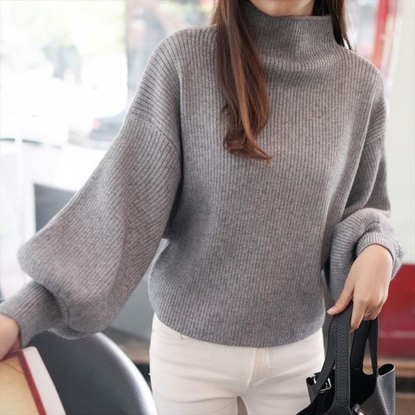autumn winter women fashion womens sweater turtleneck batwing sleeve pullovers loose knitted female jumper, White;black
autumn winter women fashion womens sweater turtleneck batwing sleeve pullovers loose knitted female jumper, White;black