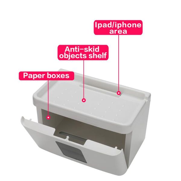 100% a grade abs materials innovative multifunction tissue box wc paper phone for bathroom kitchen toilet etc holders
100% a grade abs materials innovative multifunction tissue box wc paper phone for bathroom kitchen toilet etc holders