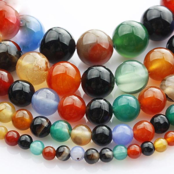 other 15"(38cm) strand round natural mixed agate stone rocks 4mm 6mm 8mm 10mm 12mm gemstone beads for bracelet jewelry making findings
other 15"(38cm) strand round natural mixed agate stone rocks 4mm 6mm 8mm 10mm 12mm gemstone beads for bracelet jewelry making findings