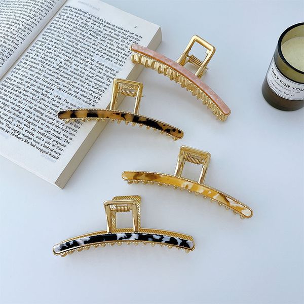 length 11 cm large t-word shape alloy hair clamps women acetic acid geometric shark claw clips european female scrunchies ponytail shower ha, Slivery;golden
length 11 cm large t-word shape alloy hair clamps women acetic acid geometric shark claw clips european female scrunchies ponytail shower ha, Slivery;golden