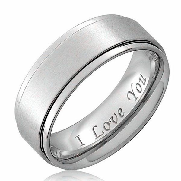 wedding rings couple lovers titanium ring jewelry accessories gift engagement party for women "i love you" 8mm 6mm bands, Slivery;golden
wedding rings couple lovers titanium ring jewelry accessories gift engagement party for women "i love you" 8mm 6mm bands, Slivery;golden