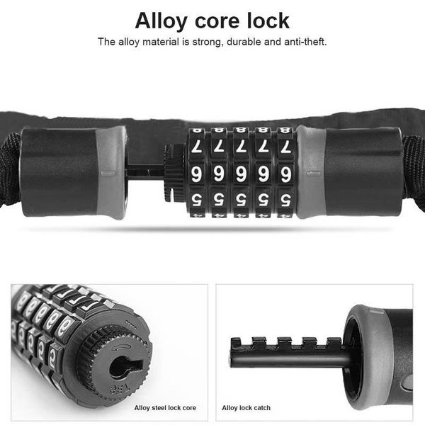 bike locks lock security anti-theft bicycle chain no keys required open with password fi-19ing
bike locks lock security anti-theft bicycle chain no keys required open with password fi-19ing