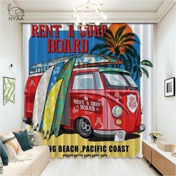 hawaii curtain living room juvenile camper curtains drapes luxury home decor retro surfboard car micro shading &
hawaii curtain living room juvenile camper curtains drapes luxury home decor retro surfboard car micro shading &