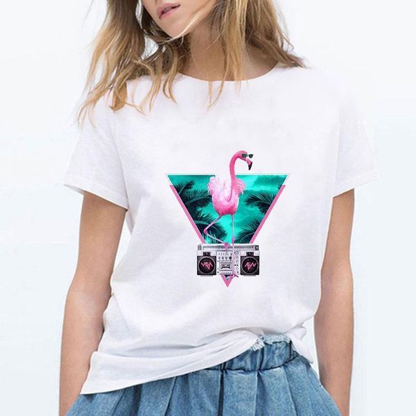 kawaii fashion ropa mujer hipster womens casual harajuku flamingo print vogue short graphic, White
kawaii fashion ropa mujer hipster womens casual harajuku flamingo print vogue short graphic, White