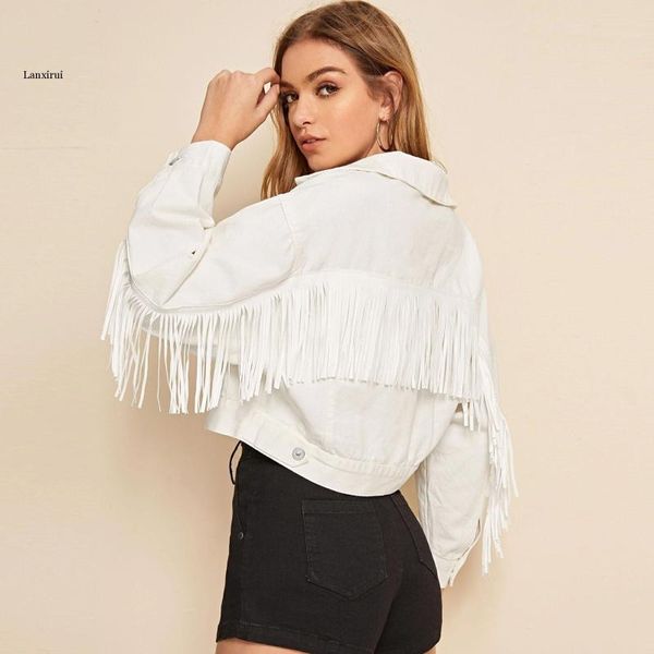 women's jackets autumn winter women tassel denim jacket 2021 harajuku boyfriend wind jean loose long sleeve female coat streetwear, Black;brown
women's jackets autumn winter women tassel denim jacket 2021 harajuku boyfriend wind jean loose long sleeve female coat streetwear, Black;brown