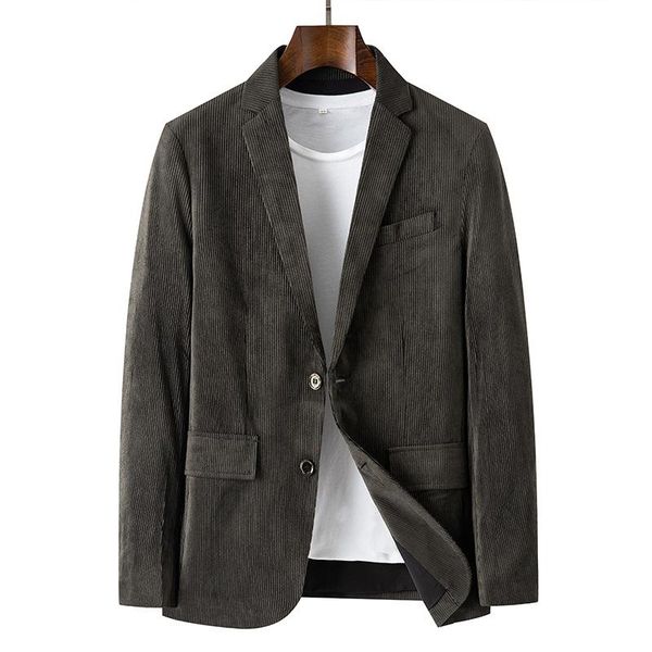 men's suits & blazers green black navy fashion corduroy blazer male 2021 autumn casual slim fit jackets men asian size 3xl, White;black
men's suits & blazers green black navy fashion corduroy blazer male 2021 autumn casual slim fit jackets men asian size 3xl, White;black