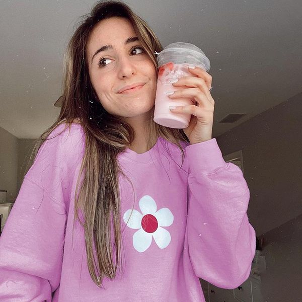women's hoodies & sweatshirts round neck sweater fashion trendy flower pattern printed pullover 2021 spring and autumn rm*, Black
women's hoodies & sweatshirts round neck sweater fashion trendy flower pattern printed pullover 2021 spring and autumn rm*, Black